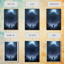 Load image into Gallery viewer, Apocalypse, Dark Art Print, dark fantasy art, Canvas Print, Wall Hanging, Portrait Art, Spooky Decor, Horror Home Decor, Unique Gift