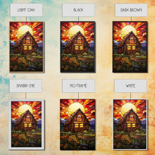 Carregar imagem no visualizador da galeria, Farm House Decor, Autumn Art, Abstract Art, Canvas Print, Wall Hanging, Portrait Art, Gift For The Home, Rustic Wall Decor, Country Home Art