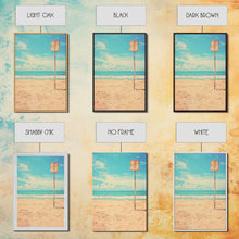 Load image into Gallery viewer, Beach Wall Art, Ocean Print, Minimalist Wall Art, Canvas Print, Wall Hanging, Portrait Art, Housewarming Gift, Living Room Wall Art