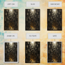 Load image into Gallery viewer, Creepy Wall Decor, Dark Art Print, Canvas Print, Wall Hanging, Portrait Art, Spooky Room Decor, Dark Fantasy Art, Fantasy Artwork, RV Decor