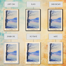 Load image into Gallery viewer, Bleibtreusee, Germany Watercolor Beach Print, Vacation Gift, Germany Wall Art, Beach Painting, Beach Decor, Beach Painting