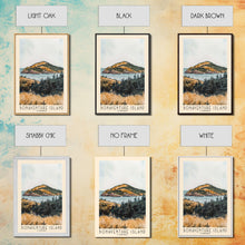 Load image into Gallery viewer, Bonaventure Island, Canada Watercolor Beach Print, Vacation Gift, Canada Wall Art, Beach Painting, Beach Decor, Beach Painting