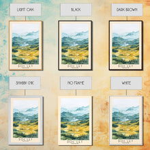 Load image into Gallery viewer, Doc Let, Vietnam Watercolor Print, Vacation Gift, Vietnam Wall Art, Beach Painting, Beach Decor, Large Wall Art, Wood Frame Art