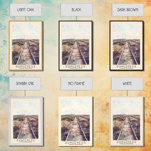 Load image into Gallery viewer, Dungeness, United Kingdom Watercolor Beach Print, Vacation Gift, United Kingdom Wall Art, Beach Painting, Beach Decor, Beach Painting