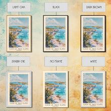 Load image into Gallery viewer, Elbow Cay, Abaco Islands, Bahamas Watercolor Beach Print, Vacation Gift, Bahamas Wall Art, Beach Painting, Beach Decor, Beach Painting