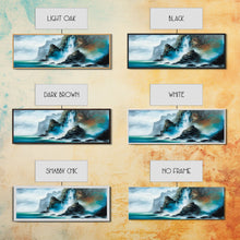 Carregar imagem no visualizador da galeria, Fantasy Waterfall Canvas Print - Panoramic Landscape Painting - Perfect for Living Room and Bedroom Decor