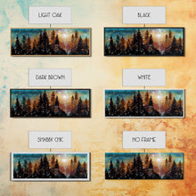 Carregar imagem no visualizador da galeria, Abstract Painting Of A Forest Fire, Canvas Print, Framed Canvas Art, Living Room Decor, Above Sofa Painting, Centerpiece Art