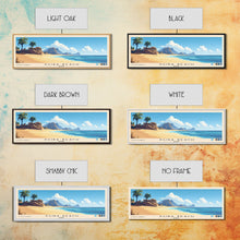 Carregar imagem no visualizador da galeria, Agiba Beach, Egypt Panoramic Print, Vacation Gift, Egypt Wall Art, Beach Painting, Beach Decor, Beach Or Lakehouse Art