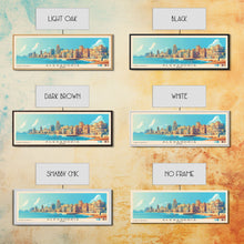 Carregar imagem no visualizador da galeria, Alexandria, Egypt Panoramic Beach Print, Vacation Gift, Egypt Wall Art, Beach Painting, Beach Decor, Beach Painting