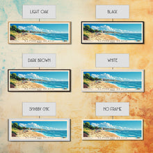 Load image into Gallery viewer, Altinkum Beach, Turkey Panoramic Beach Print, Vacation Gift, Turkey Wall Art, Beach Painting, Beach Decor, Beach Painting