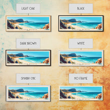 Carregar imagem no visualizador da galeria, Balos Beach, Greece Panoramic Beach Print, Vacation Gift, Greece Wall Art, Beach Painting, Beach Decor, Beach Painting