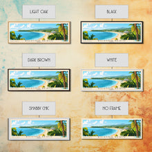 Load image into Gallery viewer, Boston Beach, Jamaica Panoramic Print, Vacation Gift, Jamaica Wall Art, Vacation Wall Art, Vacatation Memories, Beach Decor, Beach Or Lakehouse Art