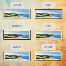 Load image into Gallery viewer, Brier Island, Canada Panoramic Beach Print, Vacation Gift, Canada Wall Art, Beach Painting, Beach Decor, Beach Painting