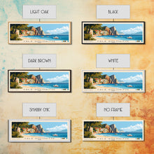 Carregar imagem no visualizador da galeria, Cala Goloritzé, Italy Panoramic Print, Vacation Gift, Italy Wall Art, Vacation Wall Art, Vacatation Memories, Beach Decor, Beach Or Lakehouse Art