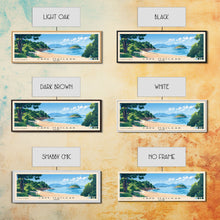 Carregar imagem no visualizador da galeria, Cape Maclear, Malawi Panoramic Print, Vacation Gift, Malawi Wall Art, Beach Painting, Beach Decor, Beach Or Lakehouse Art
