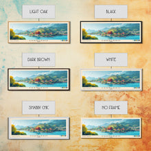 Cargar imagen en el visor de la galería, Changdao, China Panoramic Print, Vacation Gift, China Wall Art, Vacation Wall Art, Vacatation Memories, Beach Decor, Beach Or Lakehouse Art