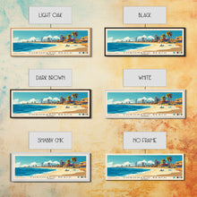 Load image into Gallery viewer, Coronado Beach, San Diego Panoramic Print, Vacation Gift, San Diego Wall Art, Vacation Wall Art, Vacatation Memories, Beach Decor, Beach Or Lakehouse Art