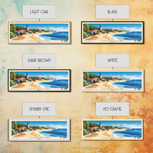 Cargar imagen en el visor de la galería, Costalegre, Mexico Panoramic Print, Vacation Gift, Mexico Wall Art, Beach Painting, Beach Decor, Beach Or Lakehouse Art