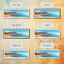 Load image into Gallery viewer, Dahab, Egypt Panoramic Print, Vacation Gift, Egypt Wall Art, Vacation Wall Art, Vacatation Memories, Beach Decor, Beach Or Lakehouse Art