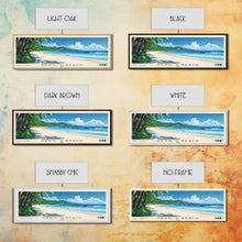 Load image into Gallery viewer, Devil’s Beach, Fiji Panoramic Print, Vacation Gift, Fiji Wall Art, Beach Painting, Beach Decor, Beach Or Lakehouse Art