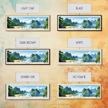 Load image into Gallery viewer, Doc Let, Vietnam Panoramic Beach Print, Vacation Gift, Vietnam Wall Art, Beach Painting, Beach Decor, Beach Painting