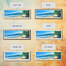 Load image into Gallery viewer, Dominical Beach, Costa Rica Panoramic Print, Vacation Gift, Costa Rica Wall Art, Vacation Wall Art, Vacatation Memories, Beach Decor, Beach Or Lakehouse Art