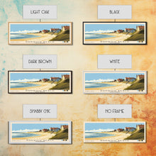 Load image into Gallery viewer, Dunwich Beach, United Kingdom Panoramic Print, Vacation Gift, United Kingdom Wall Art, Beach Painting, Beach Decor, Large Wall Art, Wood Frame Art