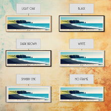 Load image into Gallery viewer, Dyrholaey Beach, Iceland Panoramic Print, Vacation Gift, Iceland Wall Art, Vacation Wall Art, Vacatation Memories, Beach Decor, Beach Or Lakehouse Art