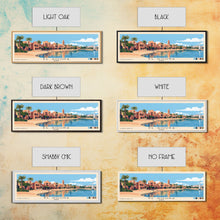 Load image into Gallery viewer, El Gouna, Egypt Panoramic Print, Vacation Gift, Egypt Wall Art, Vacation Wall Art, Vacatation Memories, Beach Decor, Beach Or Lakehouse Art