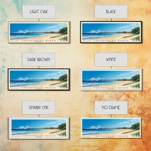 Load image into Gallery viewer, Freshwater Beach, Australia Panoramic Print, Vacation Gift, Australia Wall Art, Beach Painting, Beach Decor, Large Wall Art, Wood Frame Art