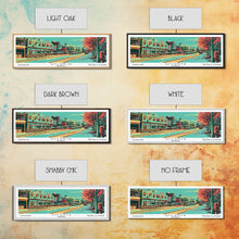 Load image into Gallery viewer, Atlanta Georgia Panoramic Travel Poster Canvas Print