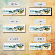 Carregar imagem no visualizador da galeria, Acharnes Greece Travel Print Wall Art, Panoramic City Art, Travel Art, Wall Decor, Vacation Gift, Framed Canvas Print Or Metal Art