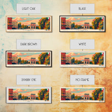 Carregar imagem no visualizador da galeria, Ferrara Italy Travel Art, City Art, Framed Canvas Print or Metal Wall Art, Europe Travel Poster, Panoramic Wall Art, Extra Wide Wall Art