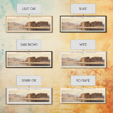 Carregar imagem no visualizador da galeria, Abu Simbel Temples Egypt Travel Poster Print, Framed Canvas Print, Egypt Travel Art, Wood Framed Art, Wall Hanging, Home Decor