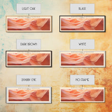 Load image into Gallery viewer, Antelope Canyon Travel Print Wall Art, Travel Poster Print, Retro Style Home Decor, Wall Hanging, Travel Gift Idea, Unique Metal Art