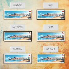 Load image into Gallery viewer, Arica, Chile Travel Poster Panoramic Canvas Print, Arica, Chile Painting, Chile Art, Arica Travel Art, Guest Room Painting