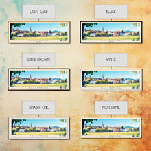 Carregar imagem no visualizador da galeria, Ballymena, Ireland Travel Poster Panoramic Canvas Print, Ballymena, Ireland Painting, Ireland Art, Ballymena Travel Art, Guest Room Painting