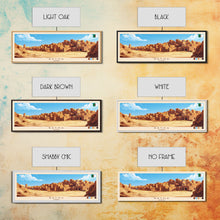 Load image into Gallery viewer, Batna, Algeria Panoramic Travel Poster Canvas Print, Batna, Algeria Painting, Algeria Art, Batna Panoramic Travel Art, Travel Painting