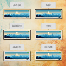 Load image into Gallery viewer, Belo Horizonte, Brazil Panoramic Travel Poster Canvas Print, Belo Horizonte, Brazil Painting, Brazil Art, Belo Horizonte Travel Art, Guest Room Painting