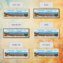 Carregar imagem no visualizador da galeria, Butembo, Congo Panoramic Travel Poster Canvas Print, Butembo, Congo Painting, Congo Art, Butembo Panoramic Travel Art, Travel Painting