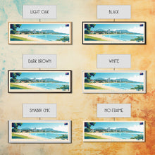 Cargar imagen en el visor de la galería, Central Coast, Australia Panoramic Travel Poster Canvas Print, Central Coast, Australia Painting, Australia Art, Central Coast Panoramic Travel Art, Travel Painting