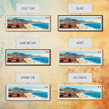 Cargar imagen en el visor de la galería, Chimbote, Peru Panoramic Travel Poster Canvas Print, Chimbote, Peru Painting, Peru Art, Chimbote Travel Art, Living Room Painting