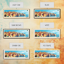 Cargar imagen en el visor de la galería, Constantine, Algeria Panoramic Travel Poster Canvas Print, Constantine, Algeria Painting, Algeria Art, Constantine Panoramic Travel Art, Travel Painting