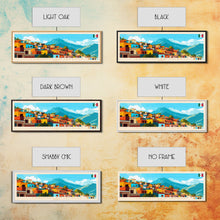 Load image into Gallery viewer, Cuautitlan Izcalli, Mexico Panoramic Travel Poster Canvas Print, Cuautitlan Izcalli, Mexico Painting, Mexico Art, Cuautitlan Izcalli Panoramic Travel Art, Travel Painting