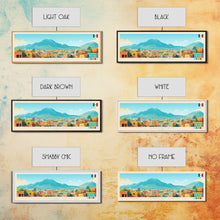 Load image into Gallery viewer, Culiacan, Mexico Panoramic Travel Poster Canvas Print, Culiacan, Mexico Painting, Mexico Art, Culiacan Panoramic Travel Art, Travel Painting