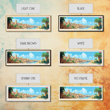 Load image into Gallery viewer, Damanhur, Egypt Panoramic Travel Poster Canvas Print, Damanhur, Egypt Painting, Egypt Art, Damanhur Travel Art, Guest Room Painting