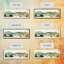 Load image into Gallery viewer, East Kilbride, Scotland Travel Poster Panoramic Canvas Print, East Kilbride, Scotland Painting, Scotland Art, East Kilbride Travel Art, Guest Room Painting