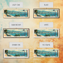 Carregar imagem no visualizador da galeria, Acapulco, Mexico Panoramic Canvas Print, Acapulco, Mexico Painting, Mexico Art, Acapulco Travel Poster, Travel Art, Guest Room Painting