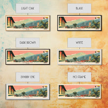 Load image into Gallery viewer, Ambato, Ecuador Panoramic Canvas Print, Ambato, Ecuador Painting, Ecuador Art, Ambato Travel Poster, Travel Art, Housewarming Gift