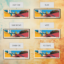 Load image into Gallery viewer, Asuncion, Paraguay Panoramic Canvas Print, Asuncion, Paraguay Painting, Paraguay Art, Asuncion Travel Poster, Travel Art, Living Room Painting